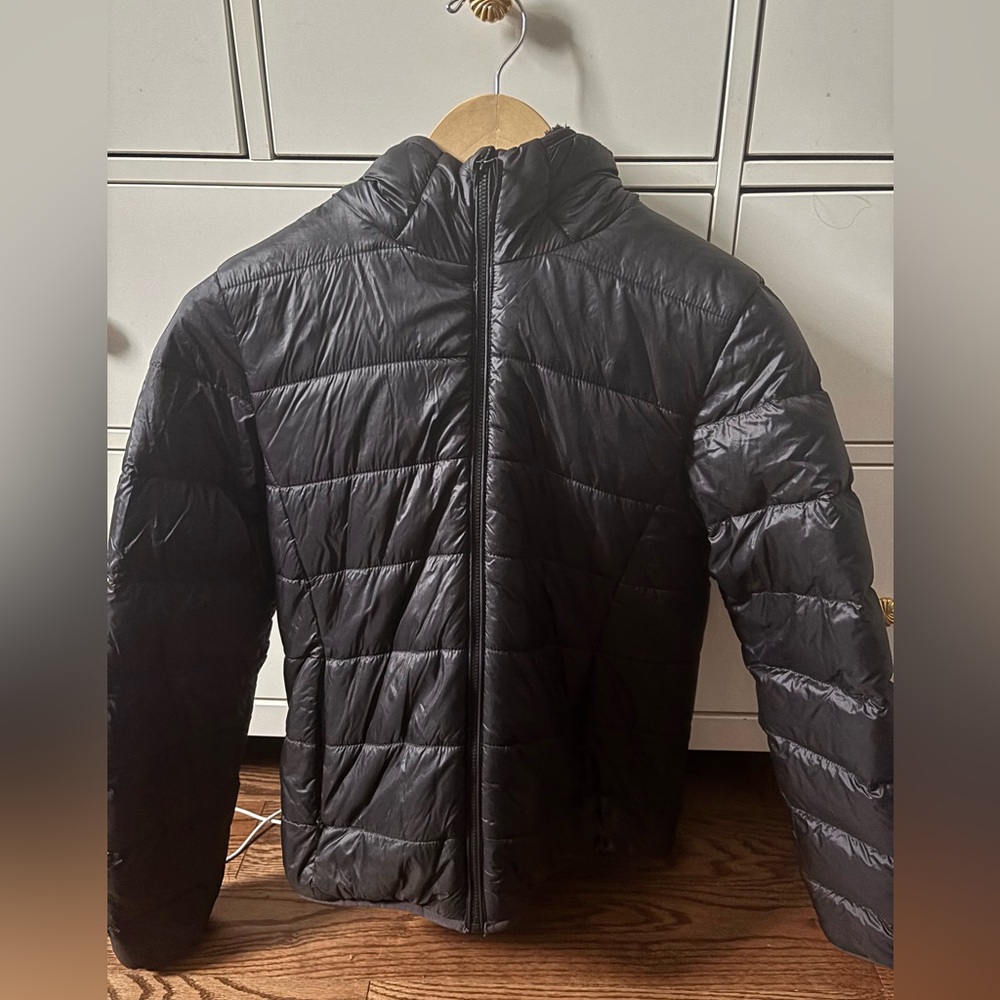 TNA Women’s Sherpa-Lined Down Puffer Jacket, Size S